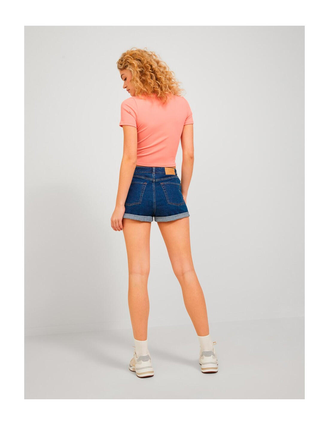 JJXX Hazel HW Denim - Pantalón corto 4/5
