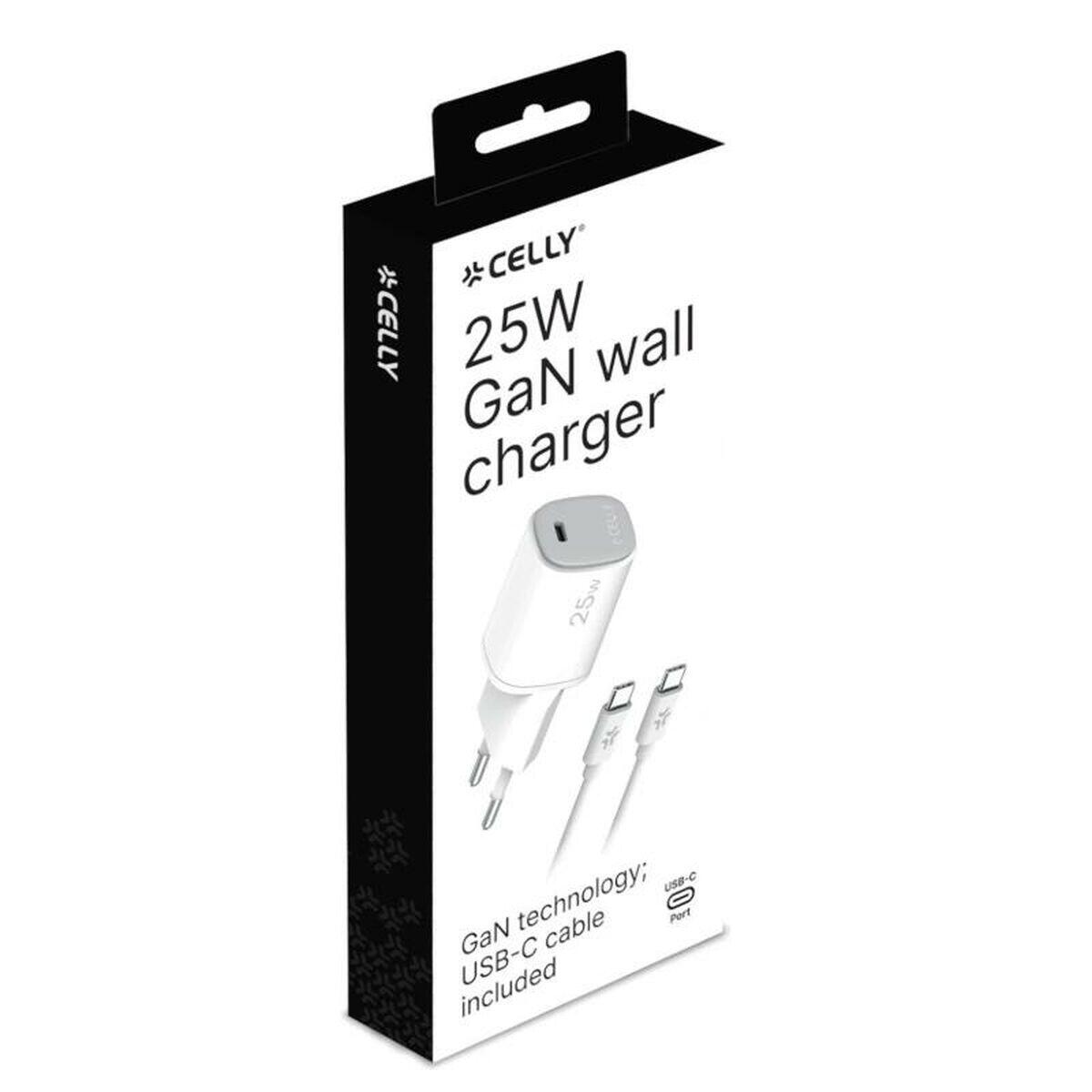 Cable USB CELLY UPTC1USBC25WCTC USB 4/5