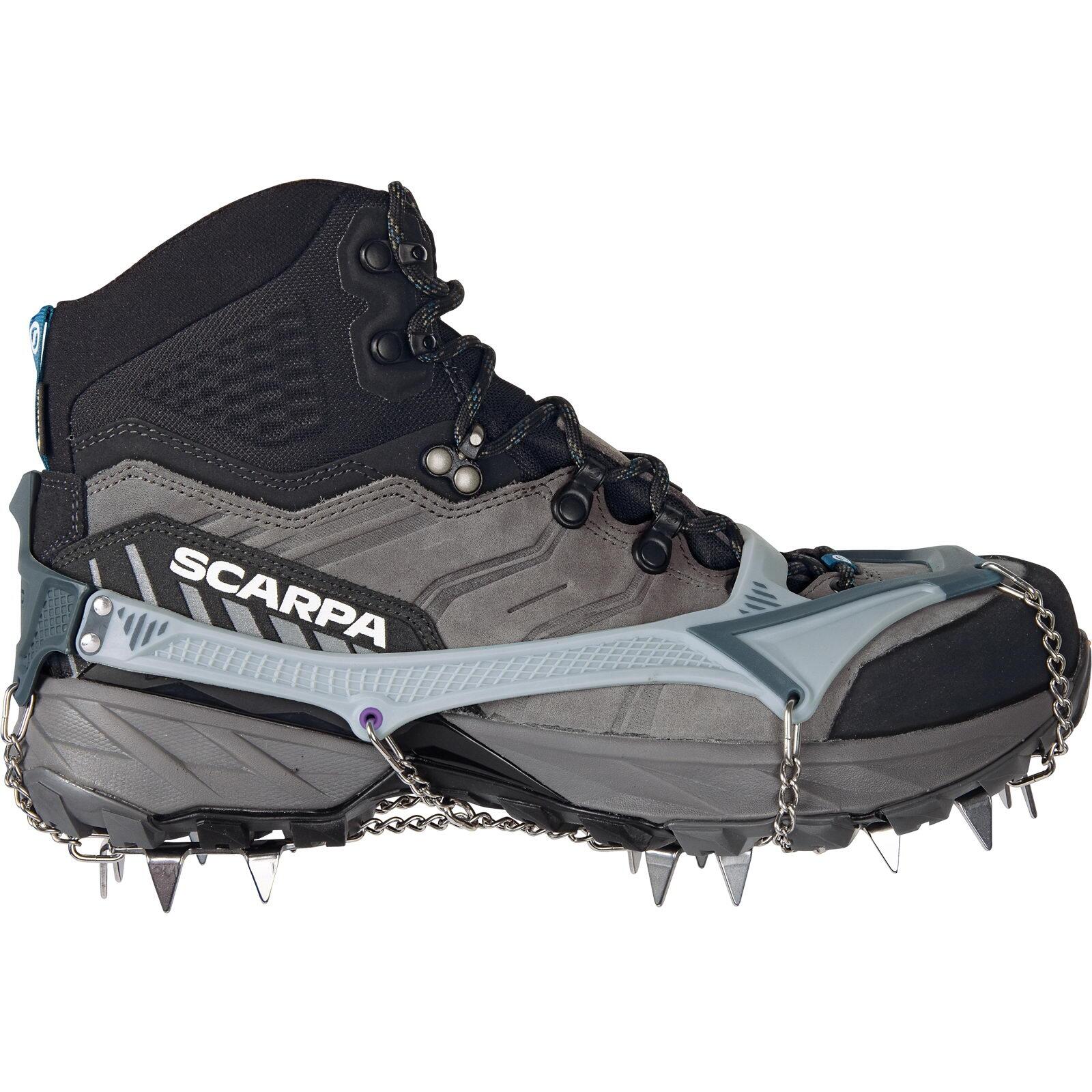 Camp - Crampons Ice Master Pro Camp 36-38 Eu 16 Pointes Acier 15 Mm Fixation Bi-matière - Crampon À Neige - Gris - S - Decathlon