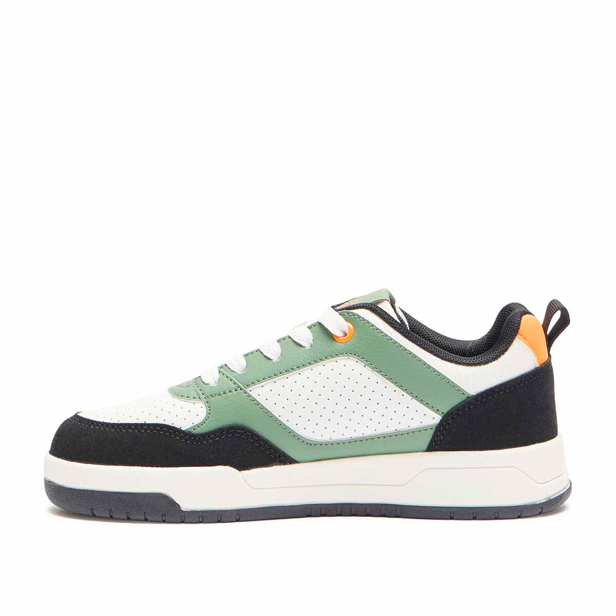 Zapatillas Kappa Manis para Niño Blancas/Verdes/Negras 4/7