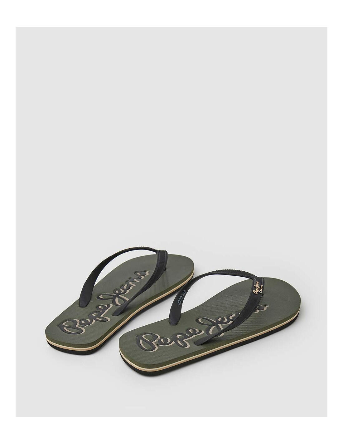 Chanclas Pepe Jeans en color Verde 3/5