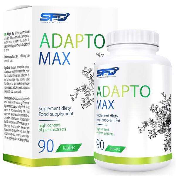 Na stres i osłabienie ADAPTO MAX 90 tabletek