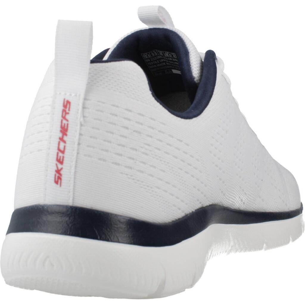 Baskets Skechers Modèle Summits Couleur Blanc 3/5
