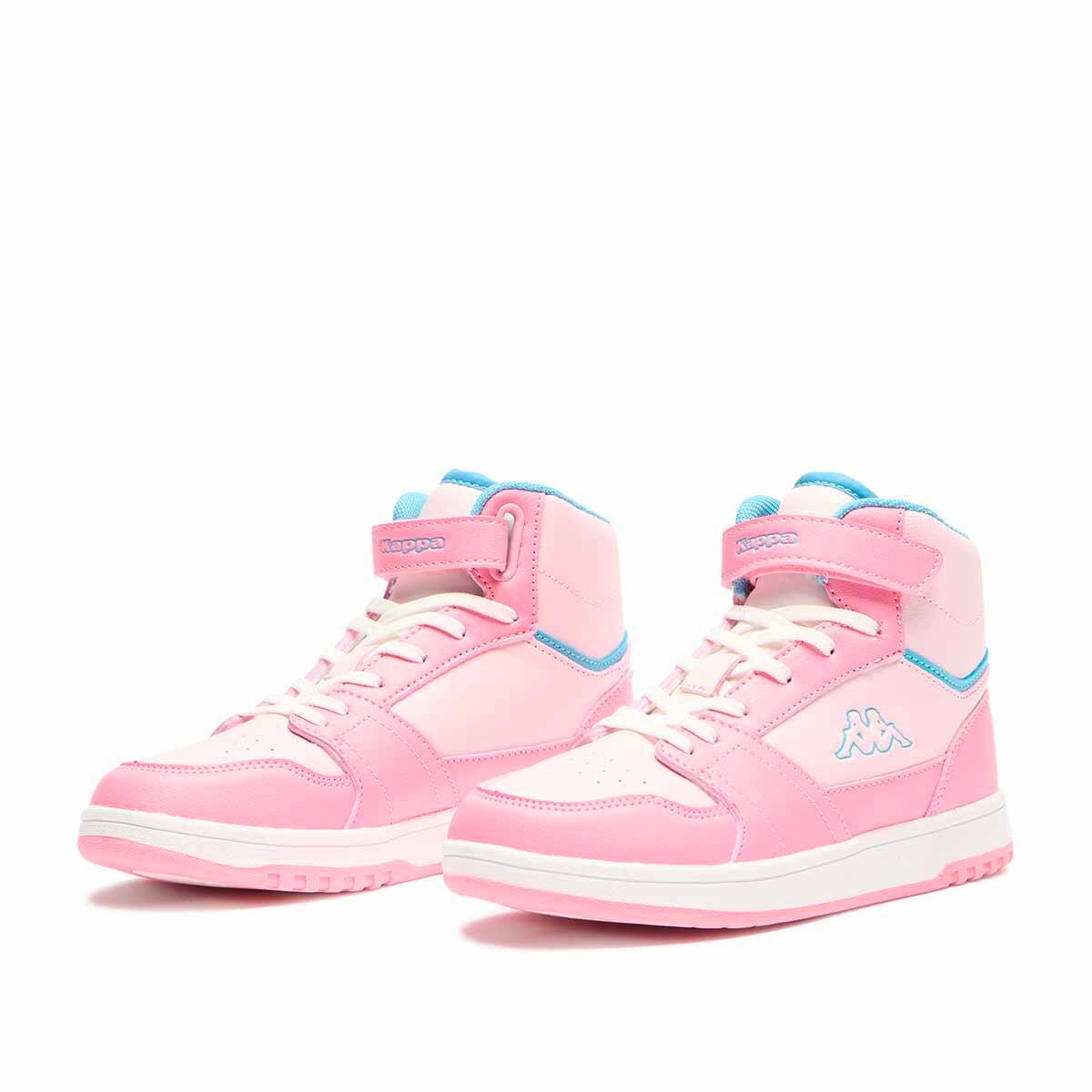 Baskets enfant Rernal Md Ev blanc, rose 2/6