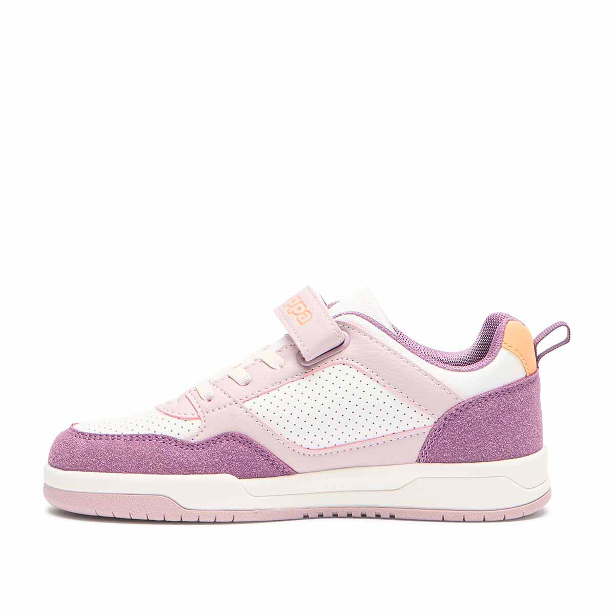 Baskets enfant Manis Ev blanc, violet, orange 4/6