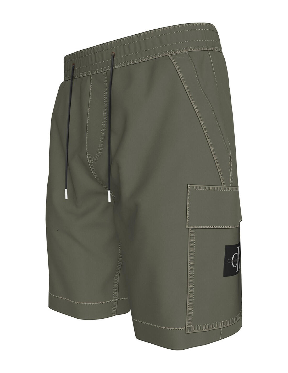 Pantalón corto Calvin Klein en color LDY-Verde 4/5