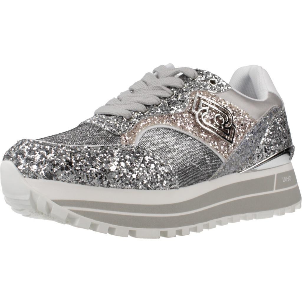 Chaussure de randonnée Baskets Femme Liujo LIU JO MAXI WONDER 73 Argent 1/5