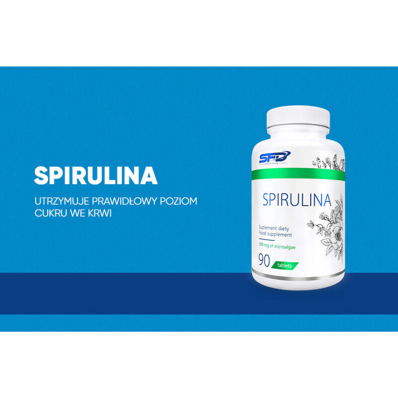 Suplement na odporność SPIRULINA 90 tabletek