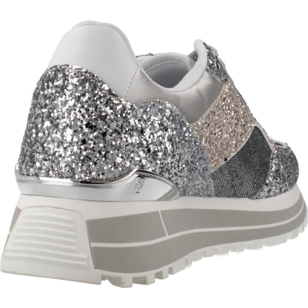 Chaussure de randonnée Baskets Femme Liujo LIU JO MAXI WONDER 73 Argent 3/5