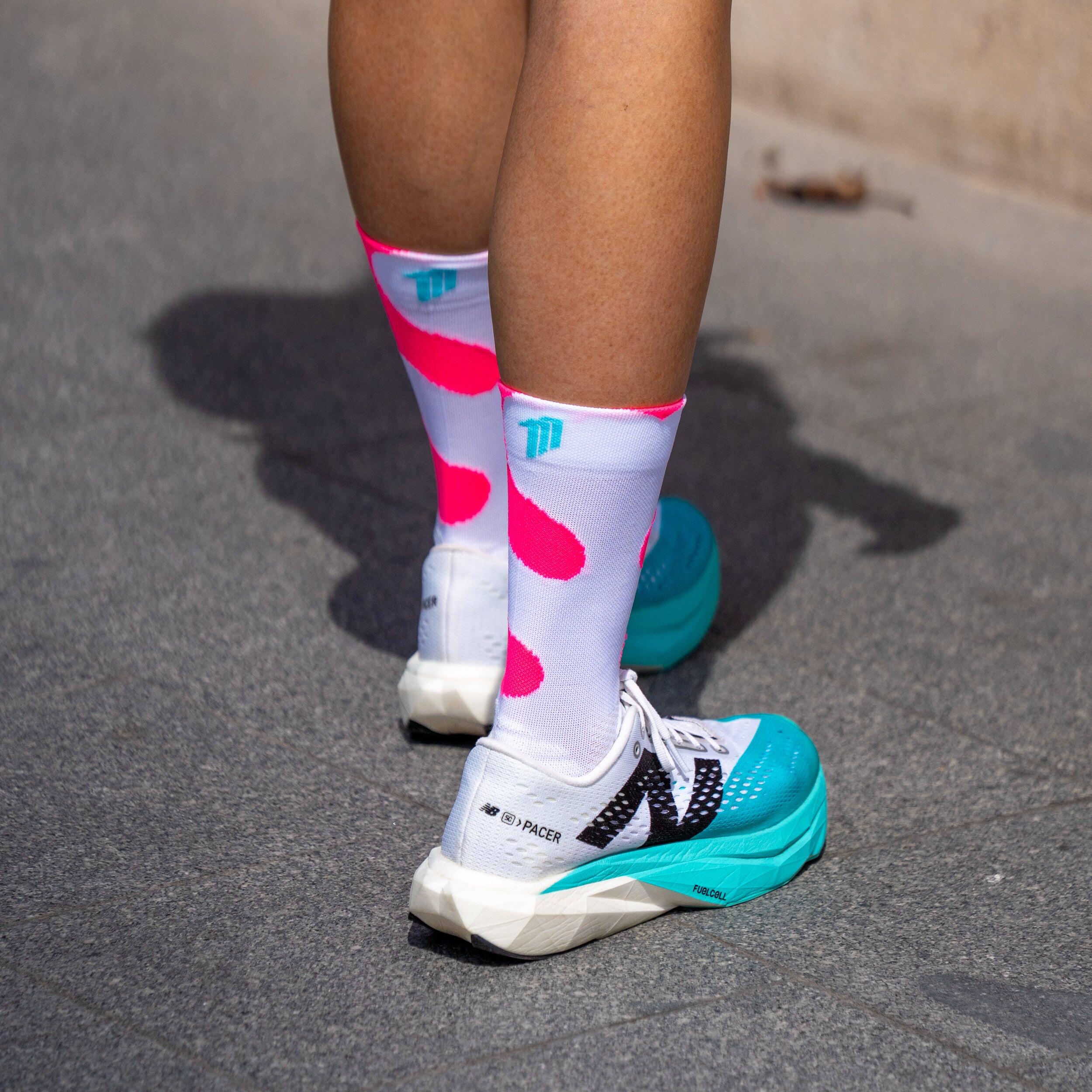 KINETIC PINK - CHAUSSETTE DE COURSE 3/6