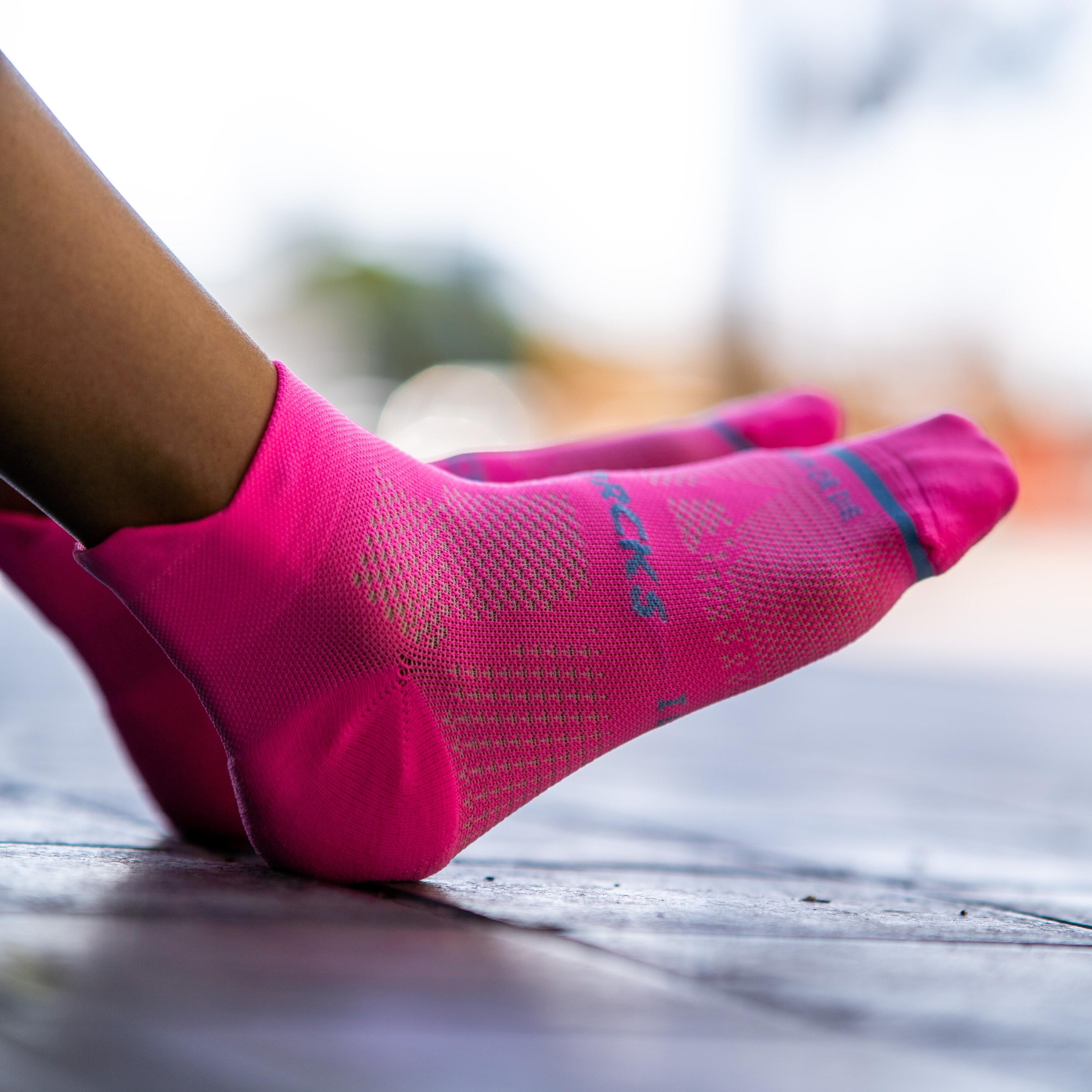 NOOSA PINK V2 - CHAUSSETTE DE COURSE 2/4