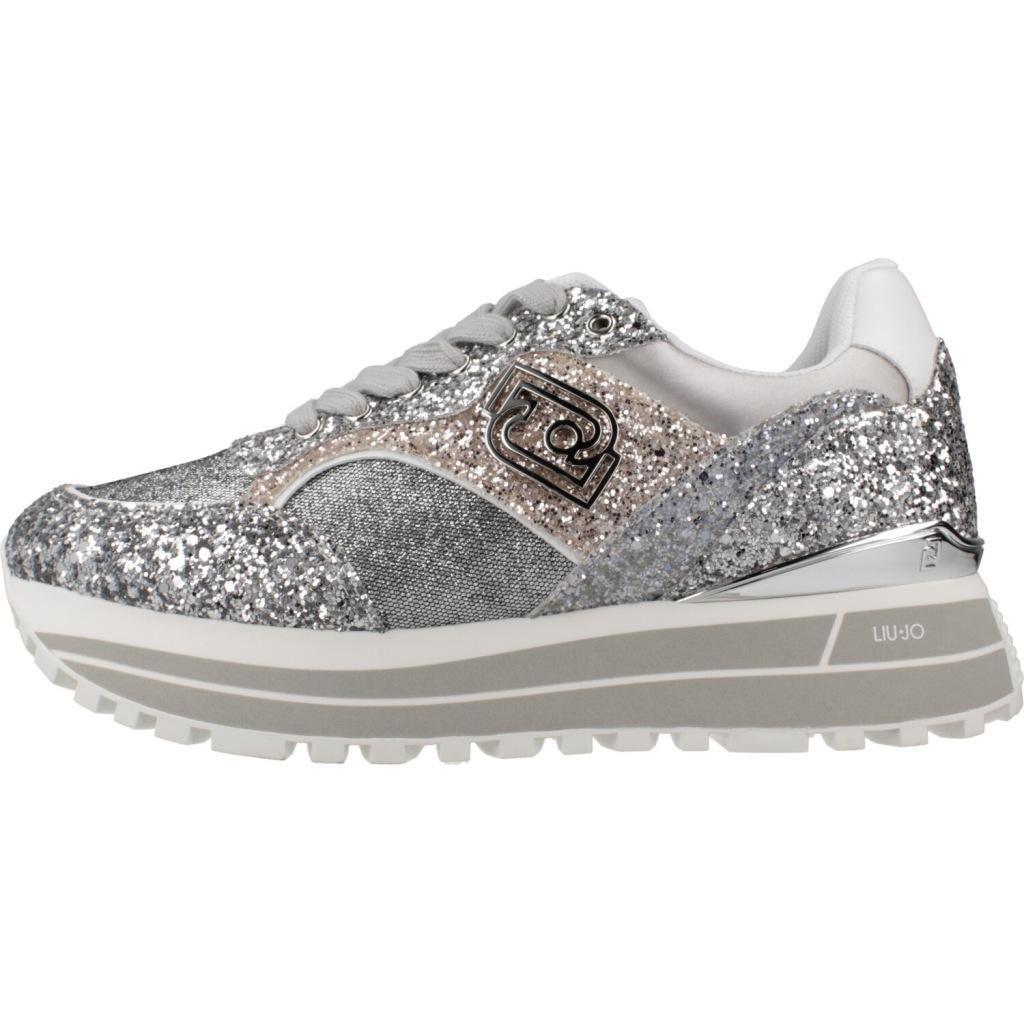 Chaussure de randonnée Baskets Femme Liujo LIU JO MAXI WONDER 73 Argent 2/5
