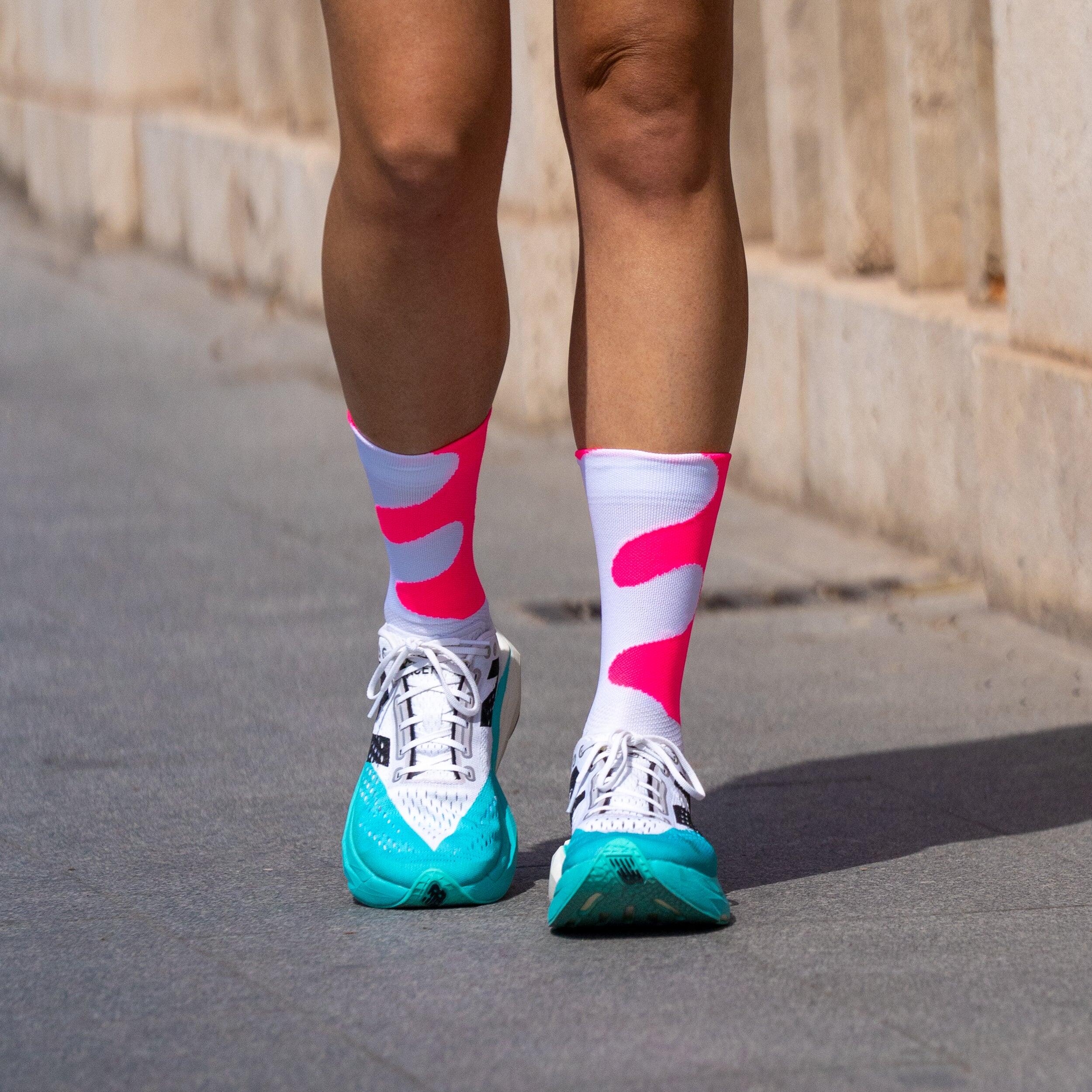 KINETIC PINK - CHAUSSETTE DE COURSE 2/6