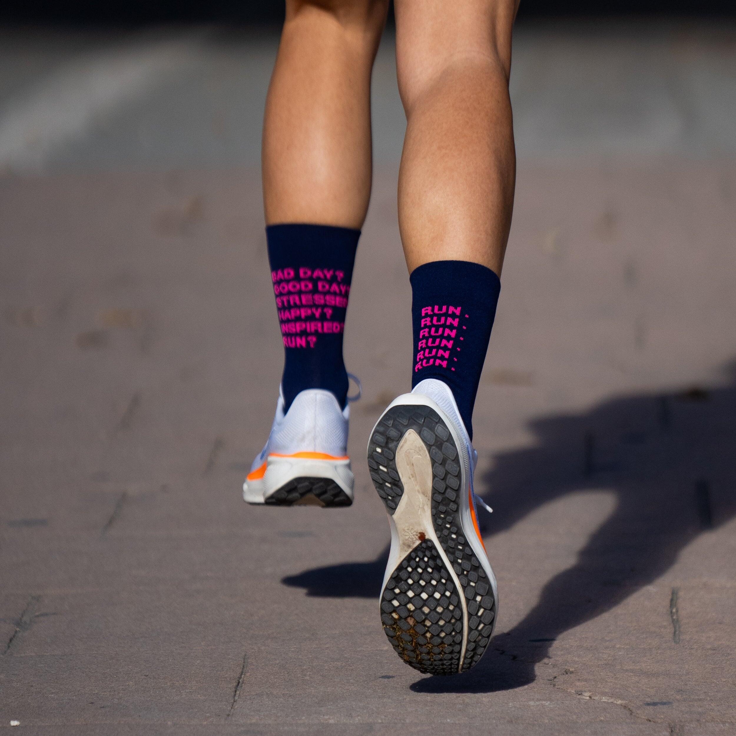 JUST RUN BLUE - CALCETÍN RUNNING 5/5
