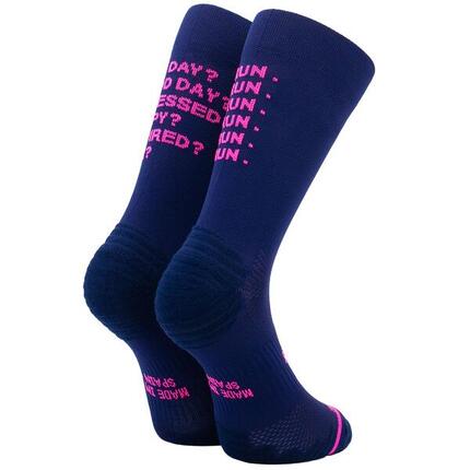 JUST RUN BLUE - CHAUSSETTE DE COURSE