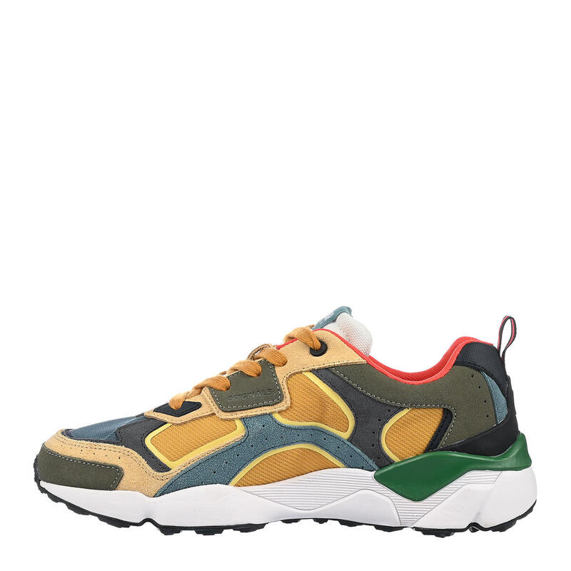 Pantofi sport cu talpă joasă din piele întoarsă pentru bărbați Travis Expedition