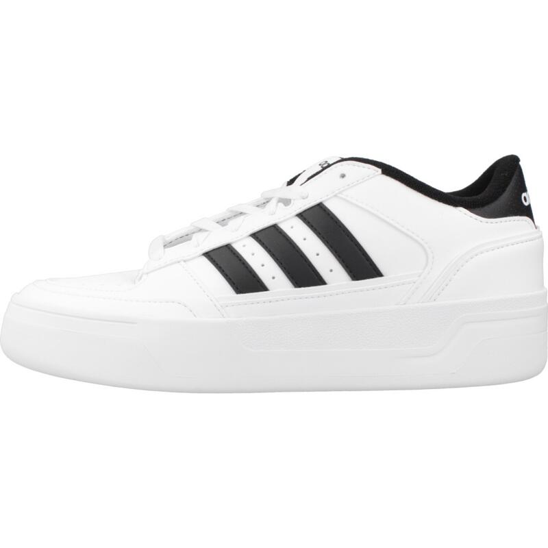 Ghete damă adidas Break Start Bold, înalte, alb - casual, talpă din cauciuc