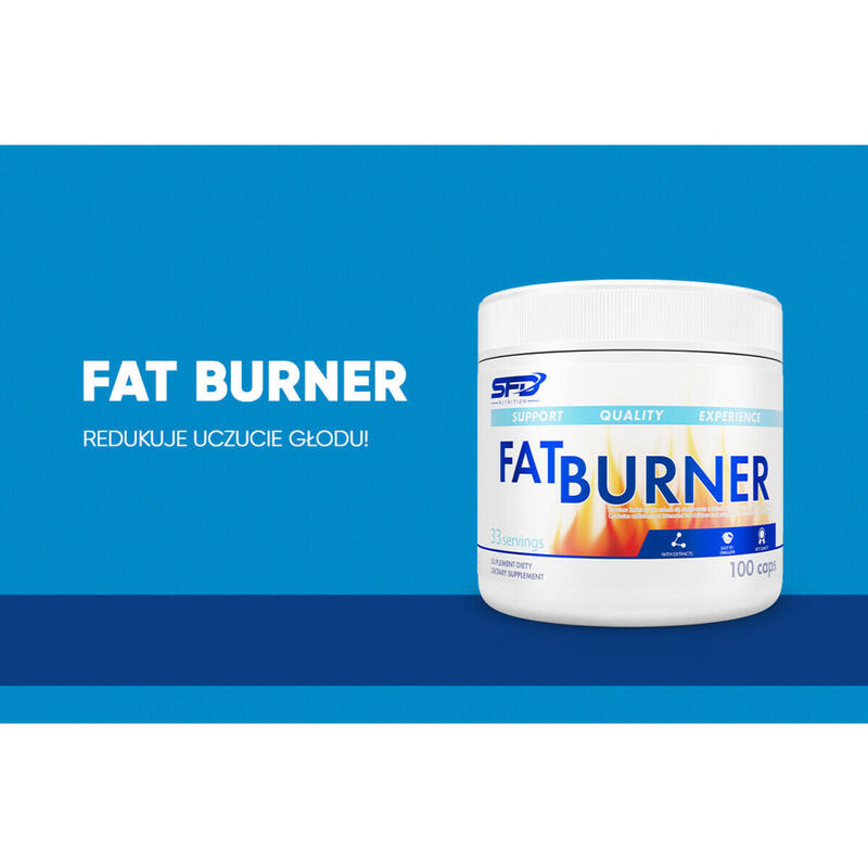 Spalacz tłuszczu FAT BURNER 100 kapsułek