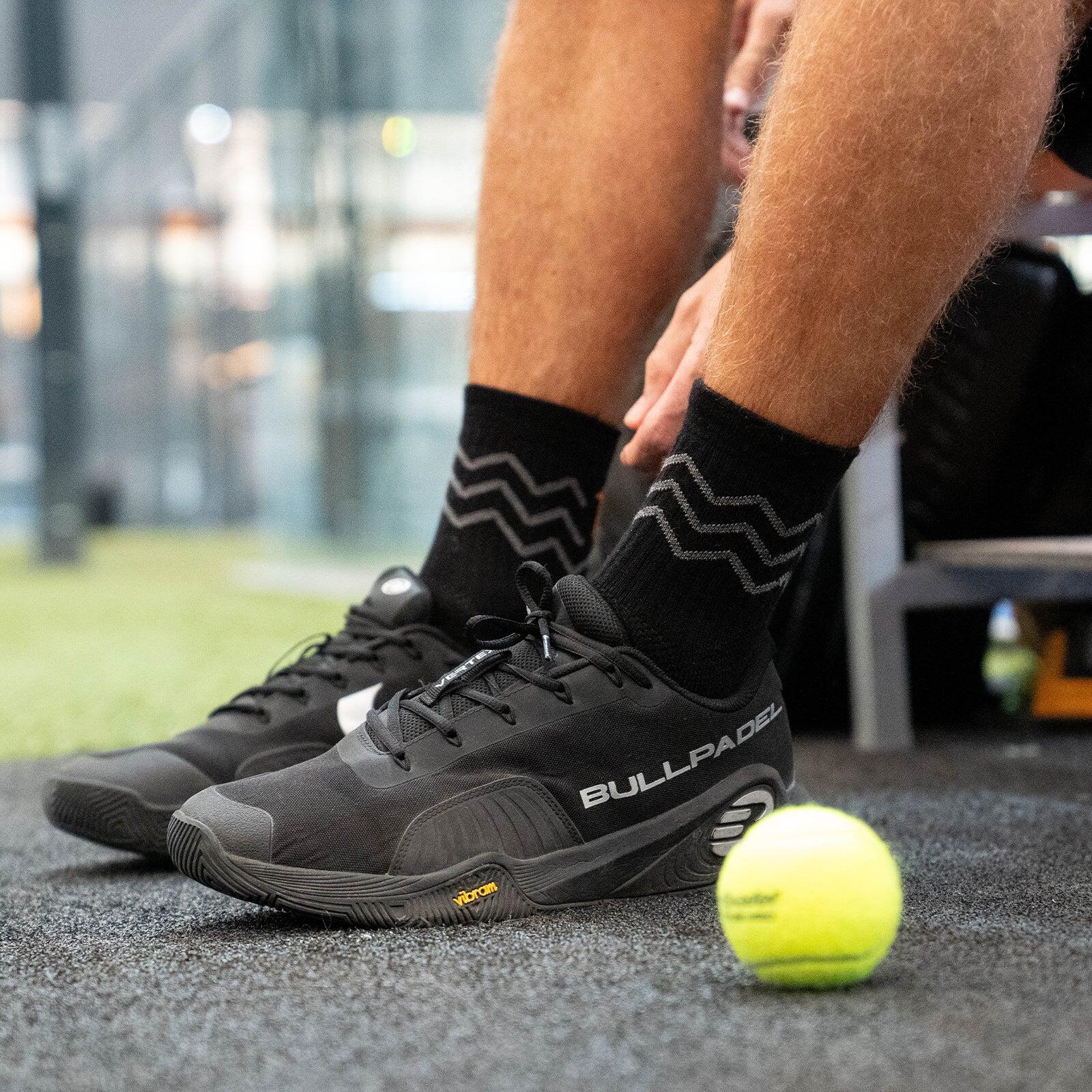 ART BLACK - CHAUSSETTES DE TENNIS/PADDLE 2/5