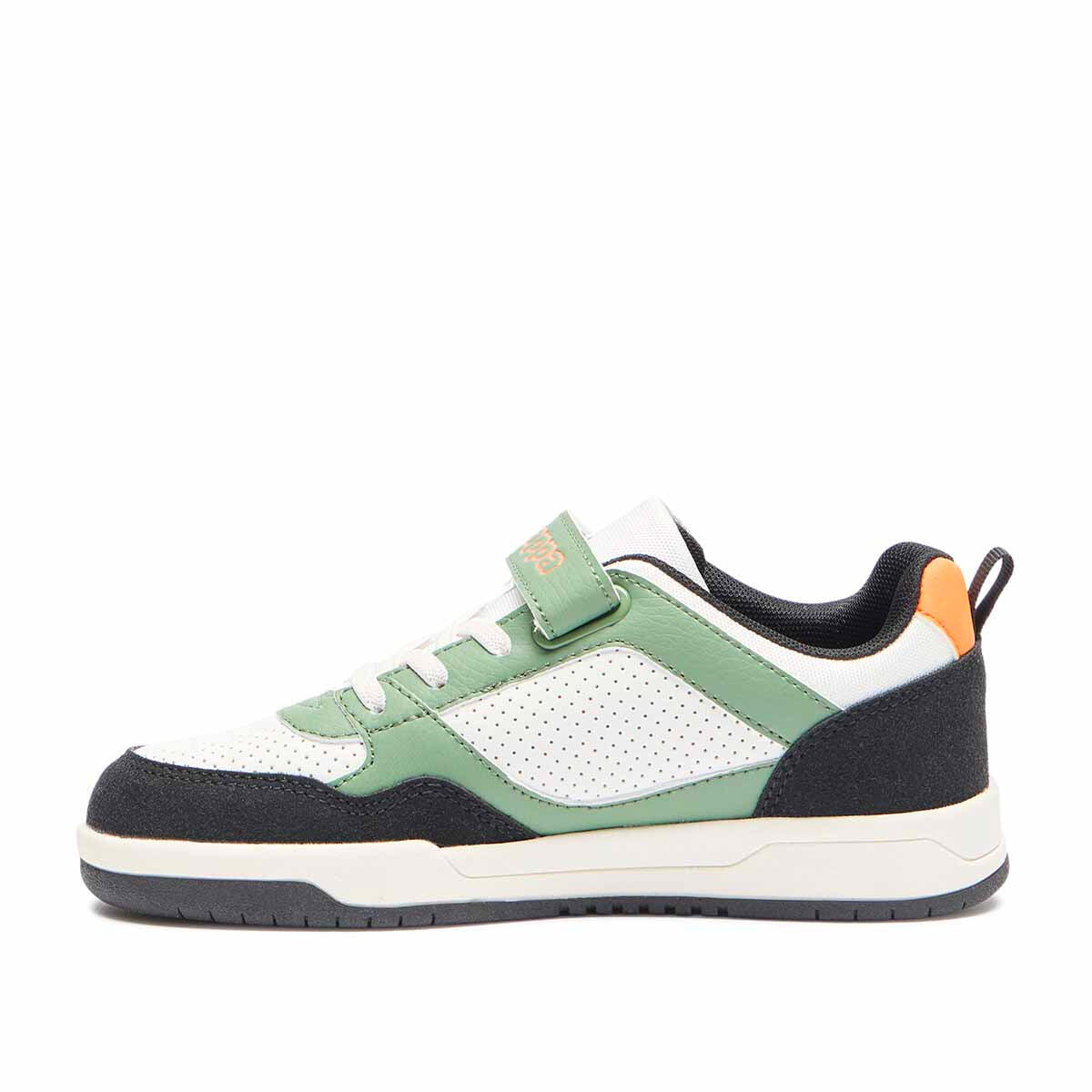 Baskets enfant Manis Ev blanc, vert, orange 4/6