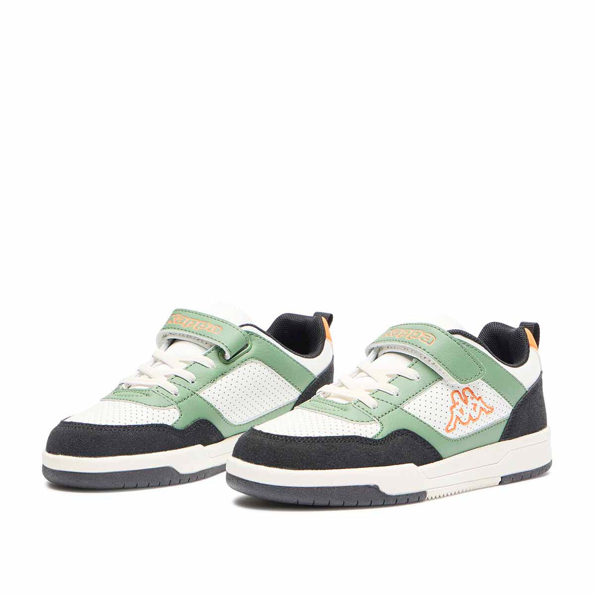 Baskets enfant Manis Ev blanc, vert, orange 2/6