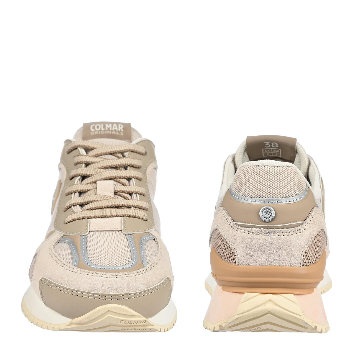 Buty Sneakersy męskie COLMAR TRAVIS PLUS FADED zamszowe 4/5