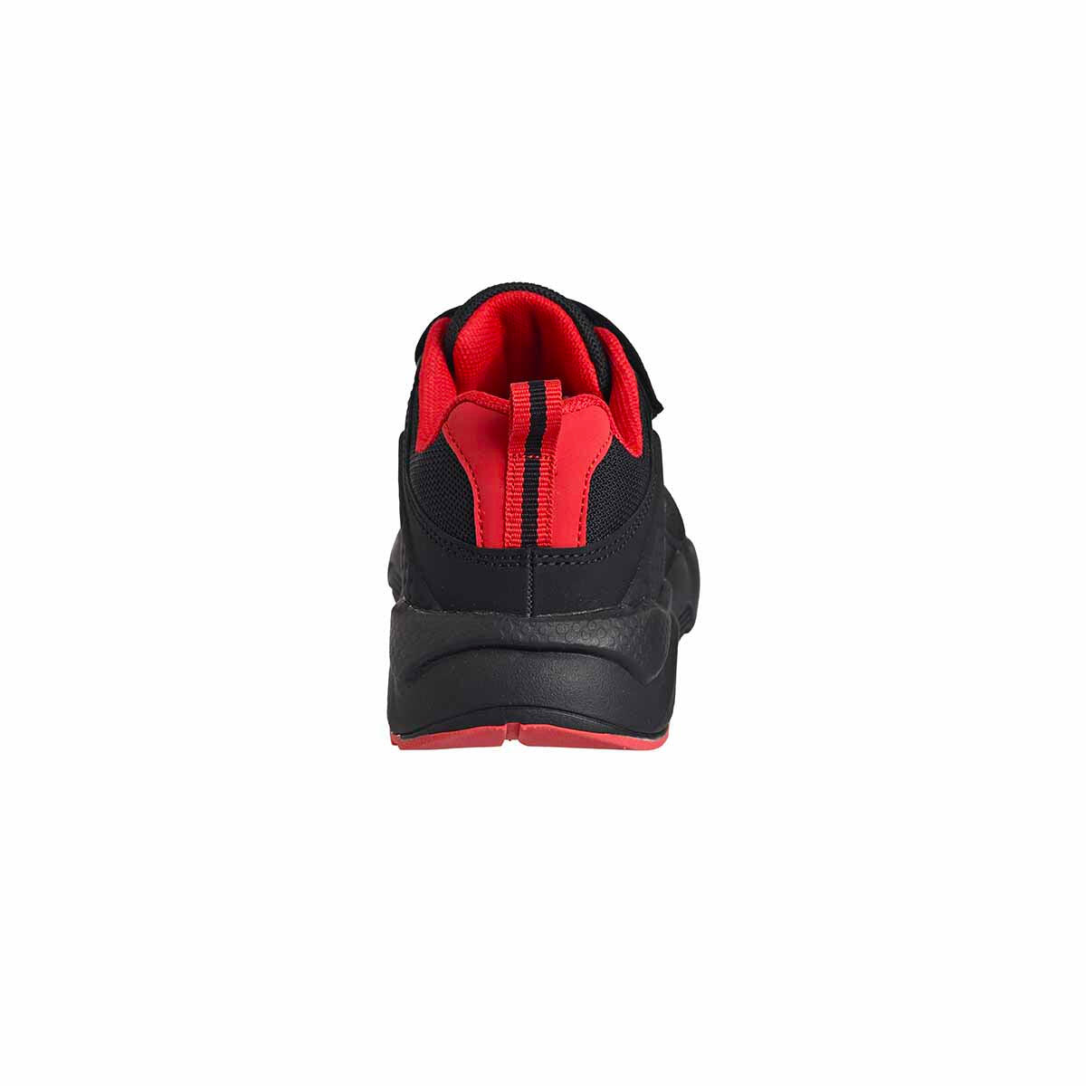 Zapatillas Kappa Safir 2s Negras/Rojas con Logo para Niño 4/7