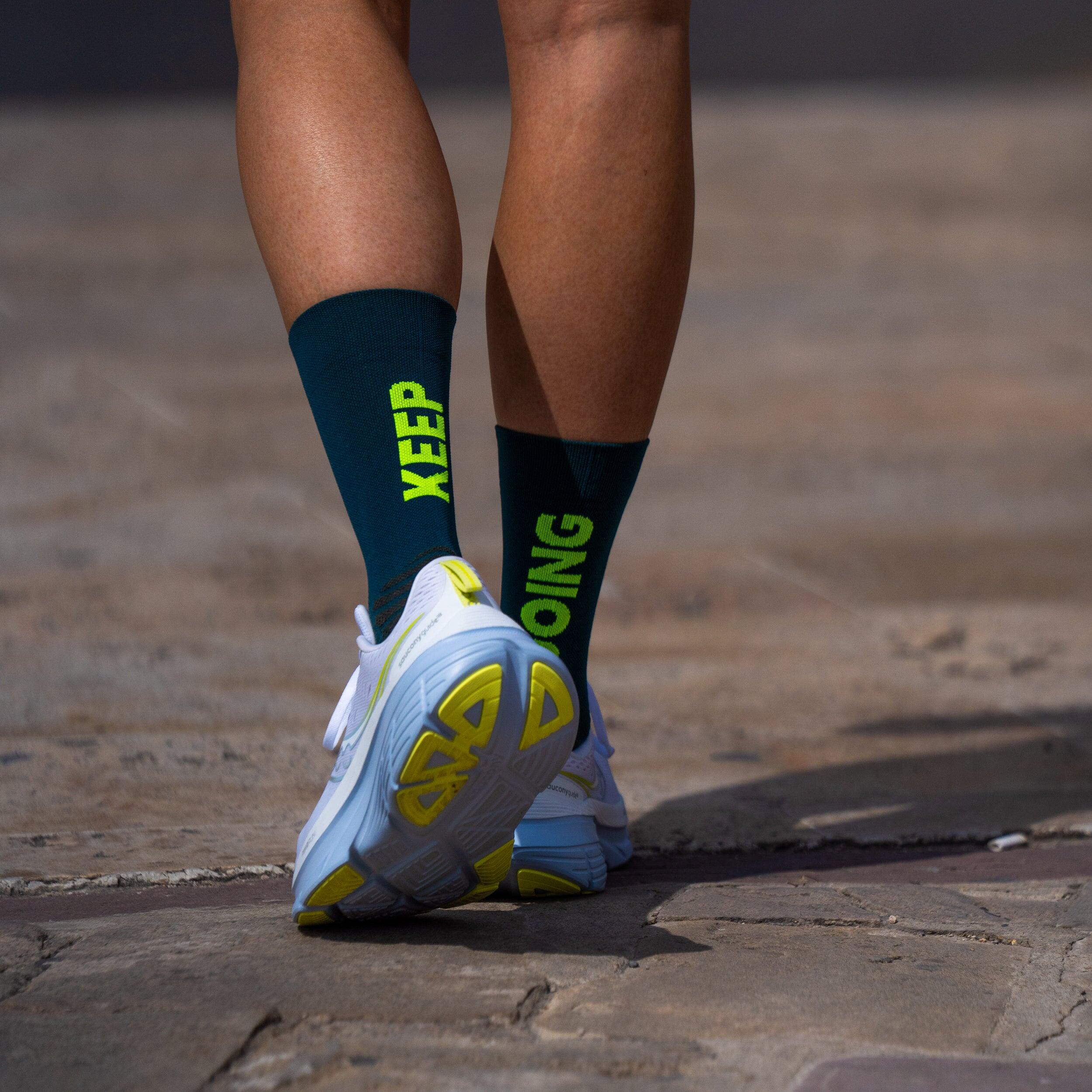 KEEP GOING GREEN - CHAUSSETTE DE COURSE 3/5