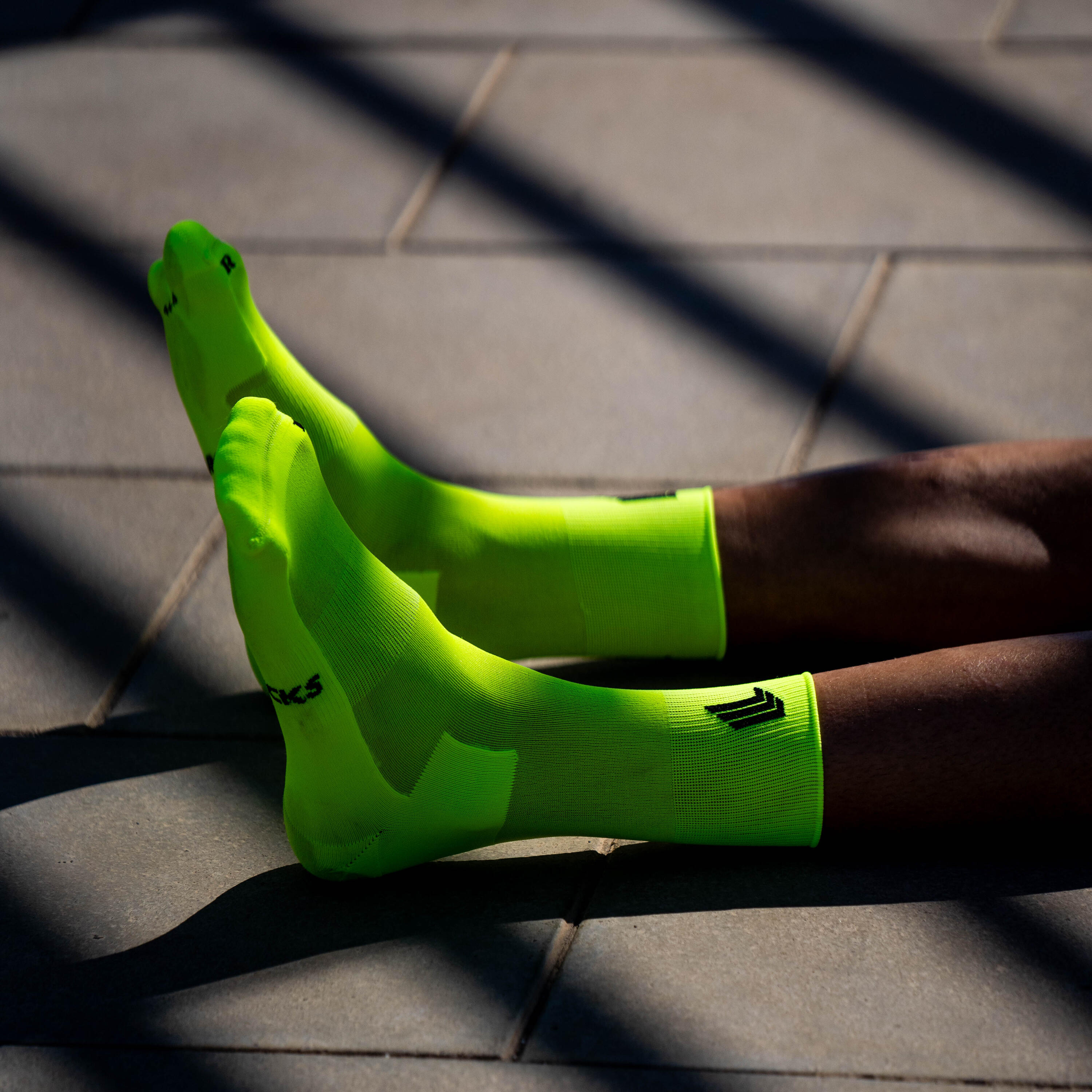 MARATHON YELLOW - CHAUSSETTES DE COURSE MARATHON 3/6