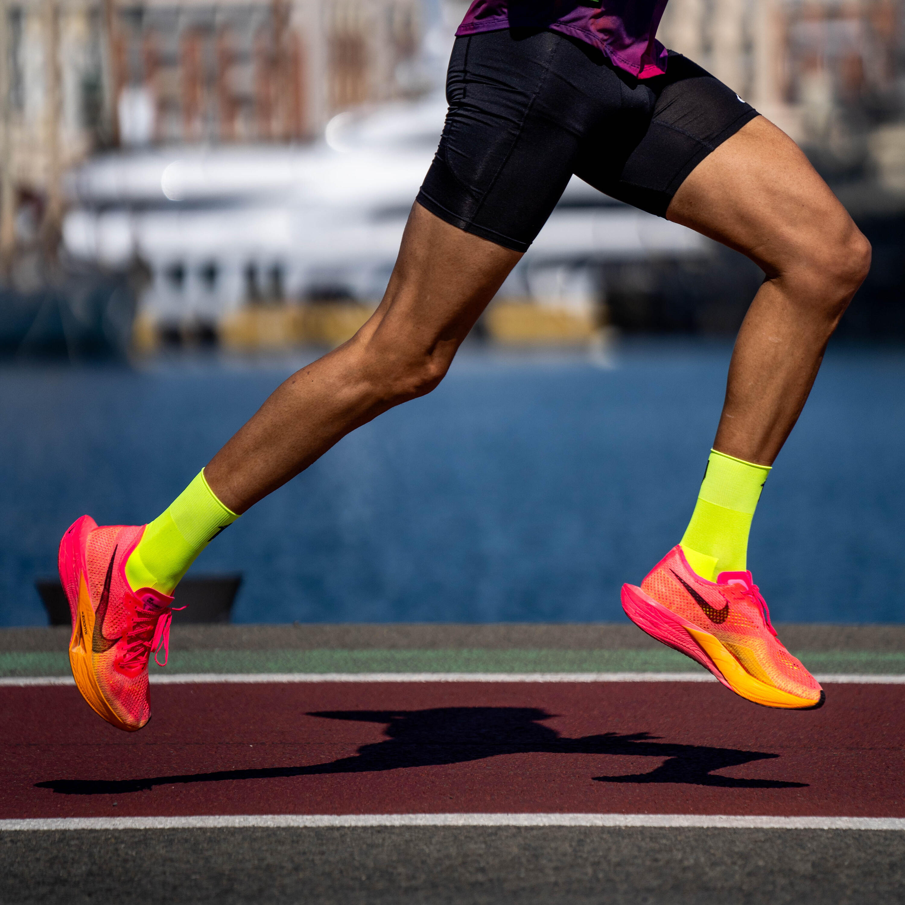 MARATHON YELLOW - CHAUSSETTES DE COURSE MARATHON 2/6