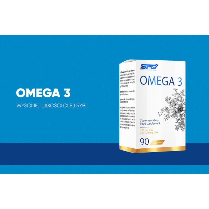 Kwasy tłuszczowe OMEGA 3 90softgels
