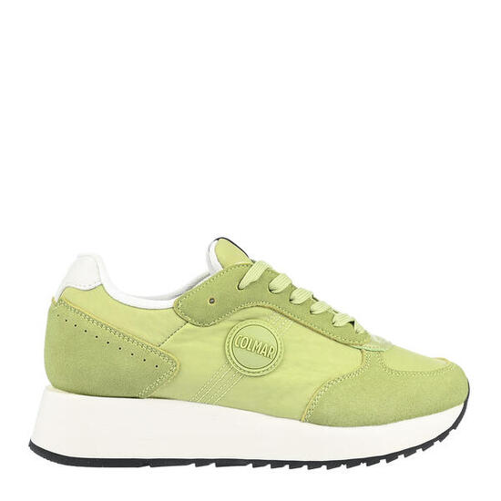 Buty Sneakersy damskie COLMAR TRAVIS ONE HIGH OUTSOLE zamsz wysoka podeszwa