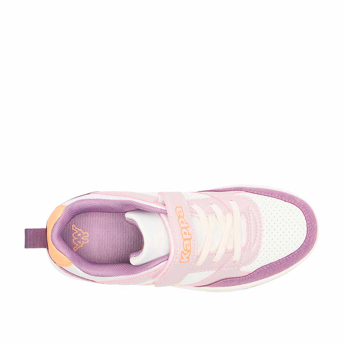 Baskets enfant Manis Ev blanc, violet, orange 5/6