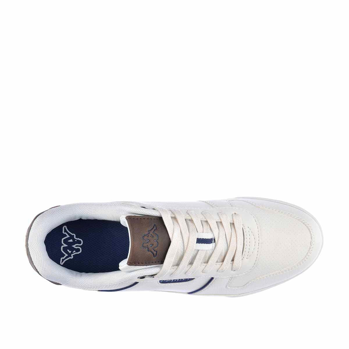 Lage sneakers Kappa Lenom wit, marineblauw 5/6