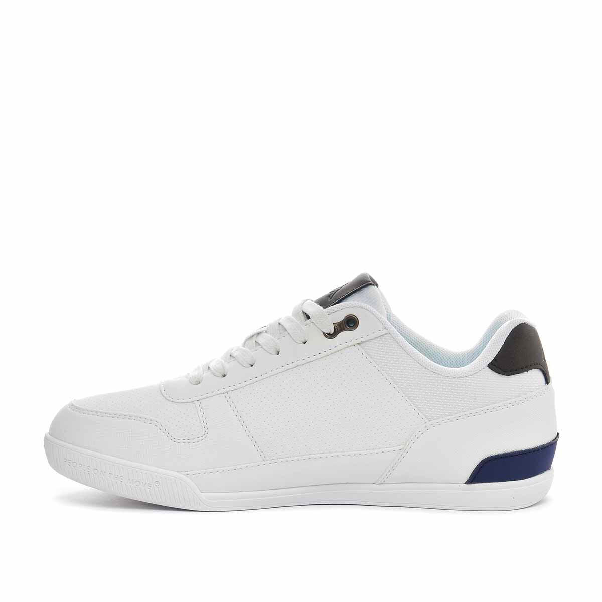 Lage sneakers Kappa Lenom wit, marineblauw 4/6