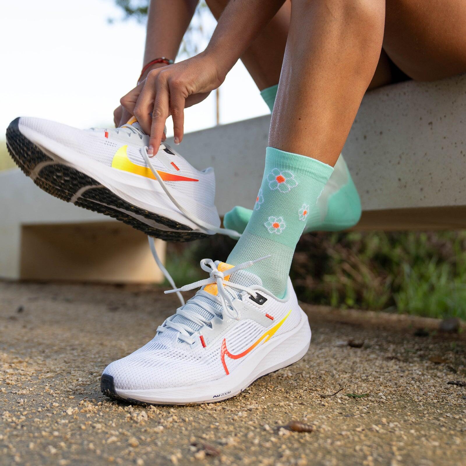 MARGUERITE GREEN - MEIAS RUN ULTRALEVE 4/6