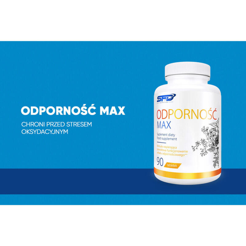 Suplement ODPORTNOŚĆ MAX 90 tabletek