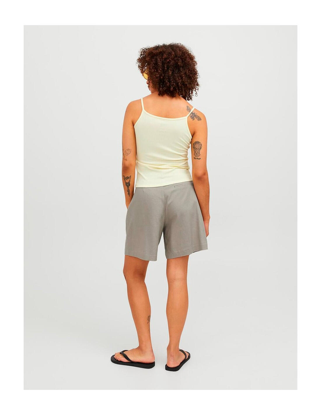 JJXX Cimberly Linen RLX HW - Bermuda 4/5