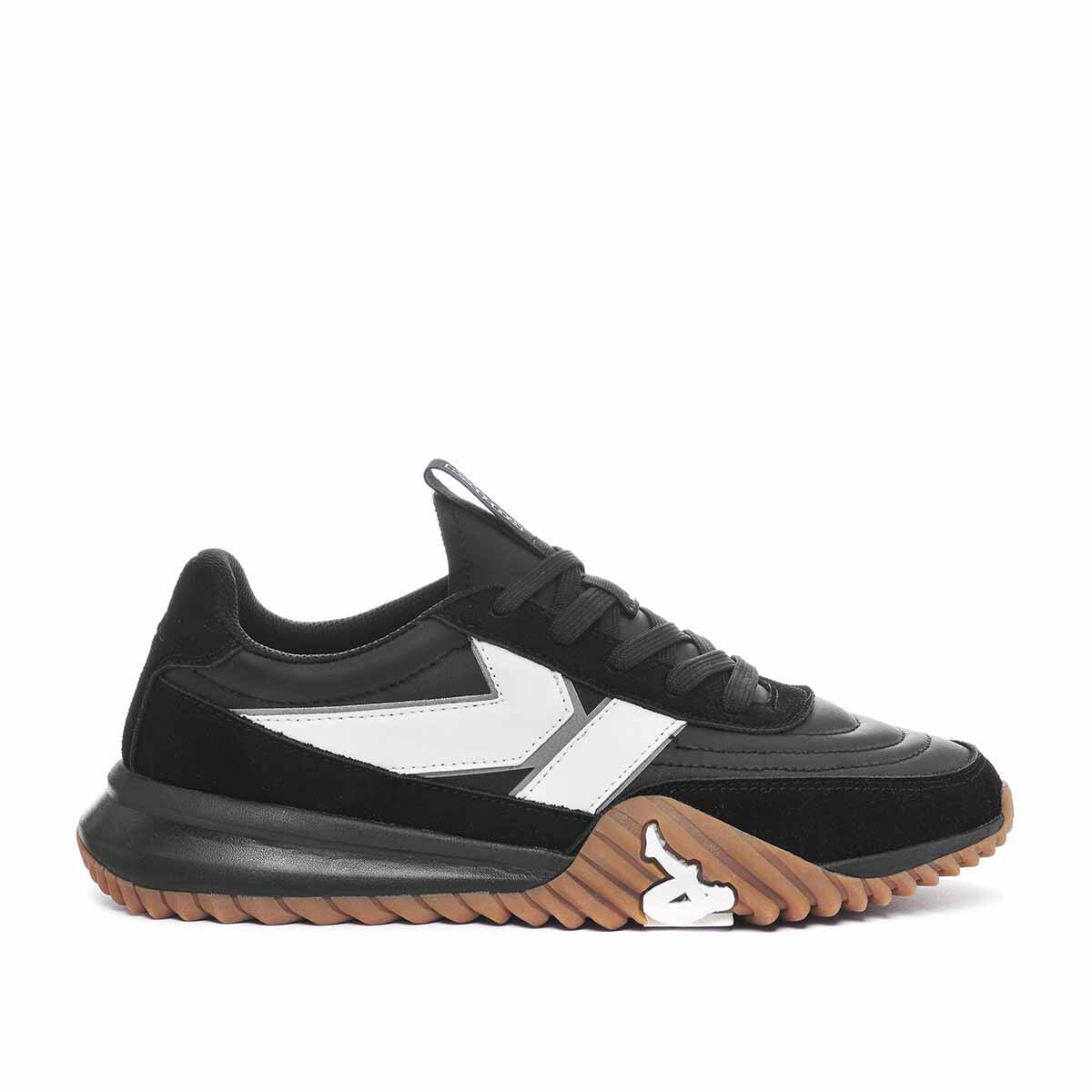 Baskets homme Dereck noir, blanc 1/6
