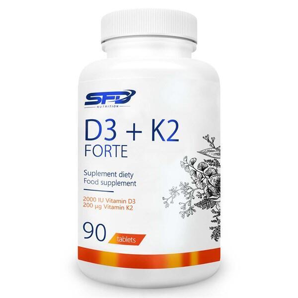 Witamina D3 + K2 Forte 90 tabletek