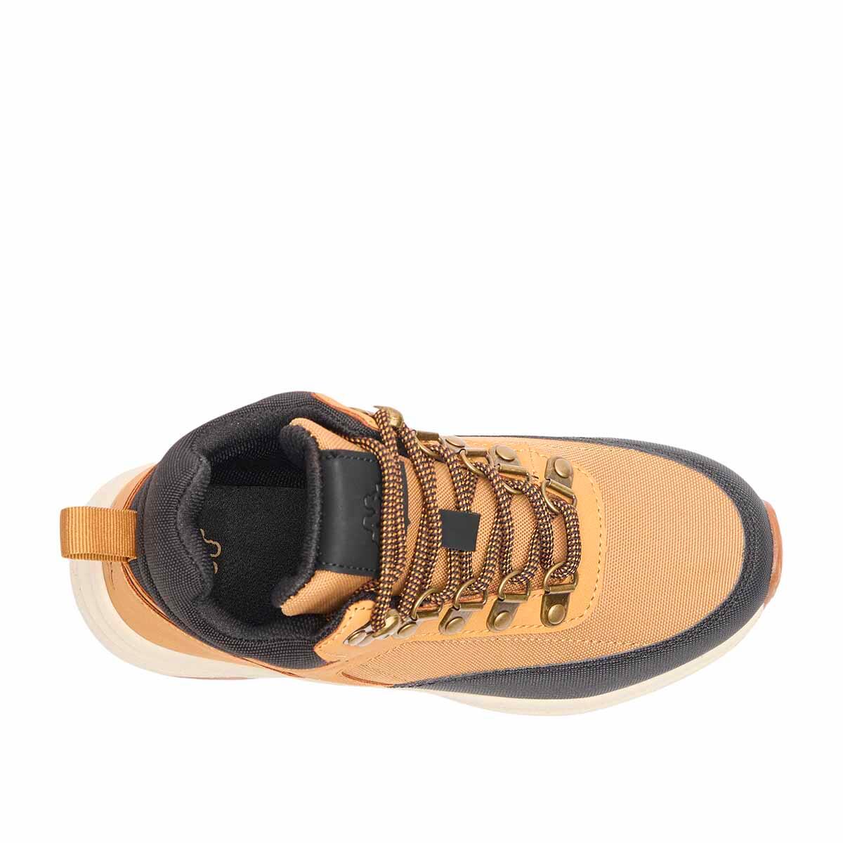 Boots enfant Moris Md camel, noir 6/7