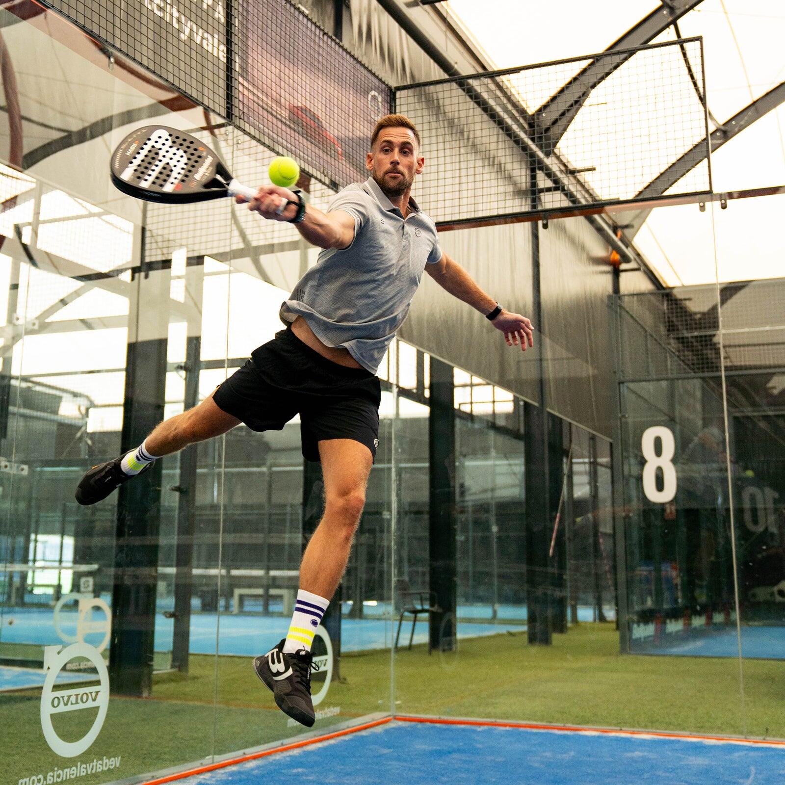 DEUCE PURPLE - CHAUSSETTES DE TENNIS/PADDLE 4/6