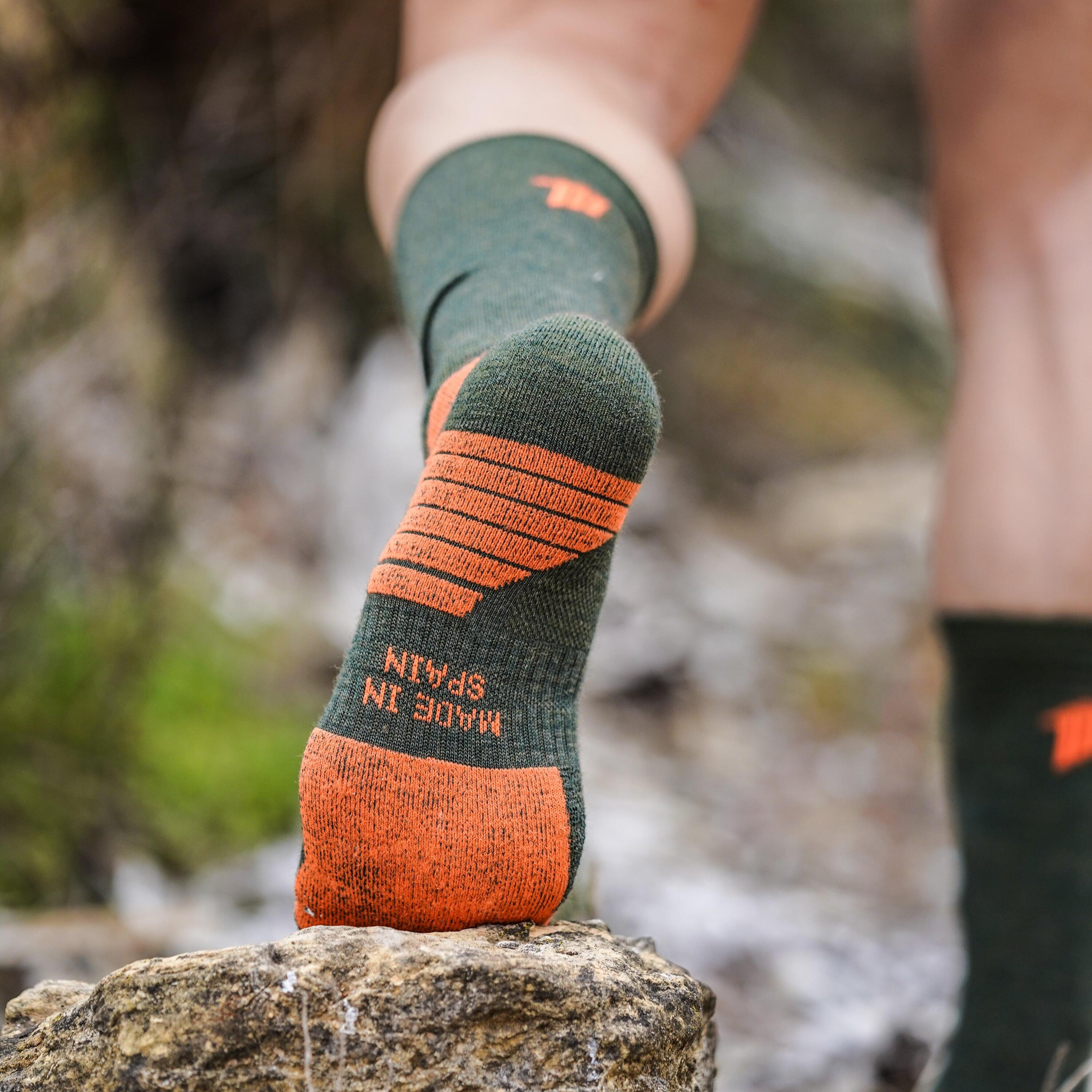 PATHLESS GREEN - CHAUSSETTES DE TRAIL 4/5