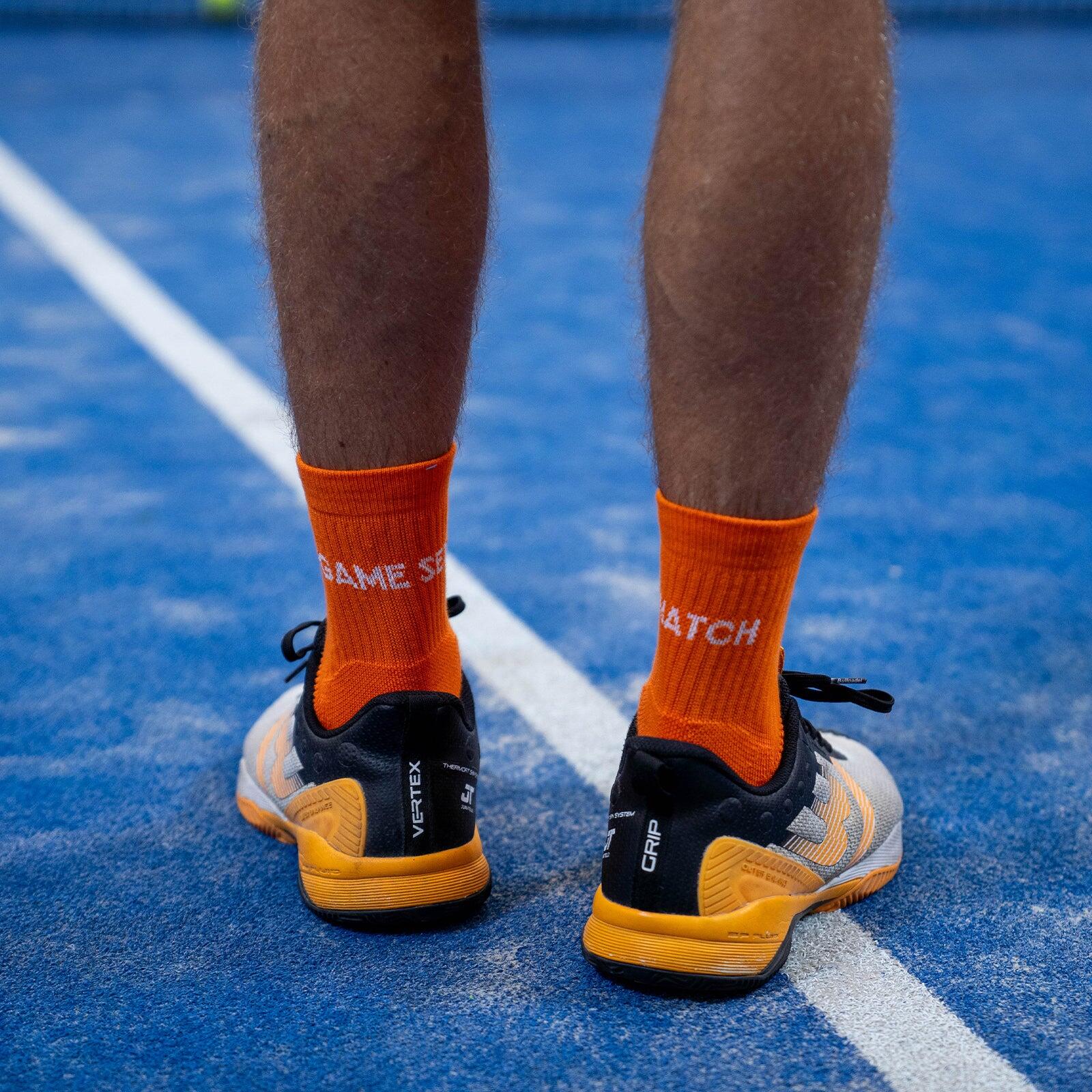 GAME SET ORANGE - CALCETÍN TENIS / PADEL 3/5
