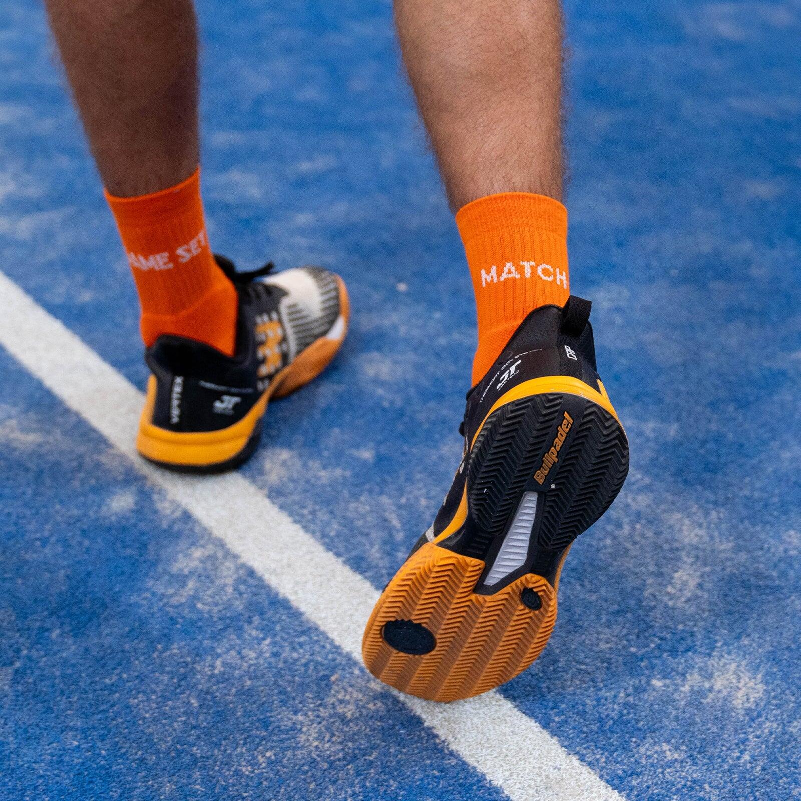 GAME SET ORANGE - CALCETÍN TENIS / PADEL 5/5