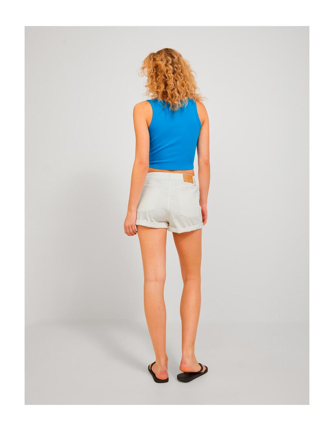 JJXX Hazel HW Denim - Pantalón corto 4/5