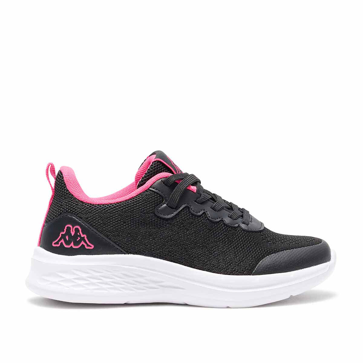 Kappa - Baskets Enfant Postie Noir, Fuchsia - Baskets - Noir - Decathlon