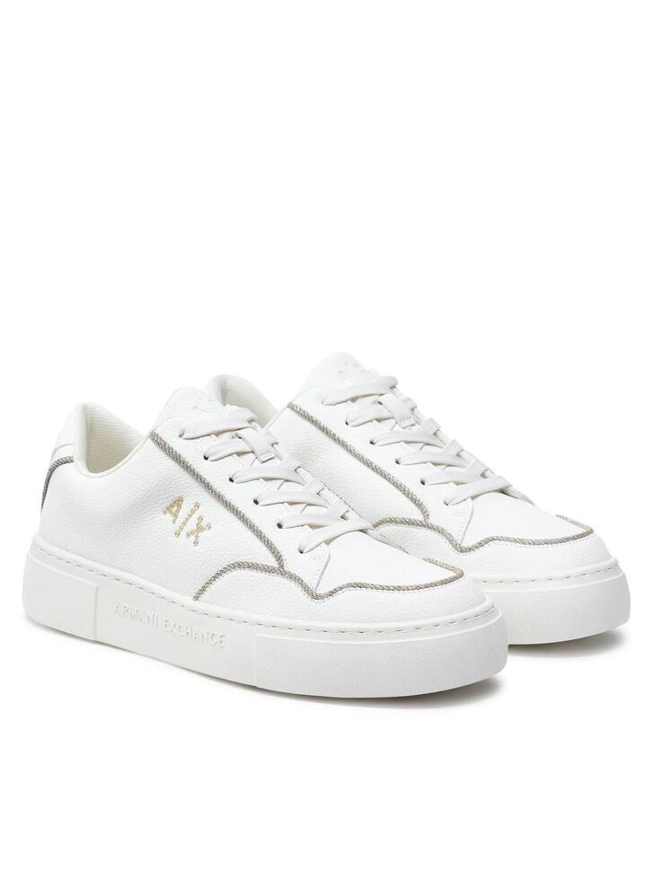 Kapcie ARMANI EXCHANGE XDX160 XV888 Biały