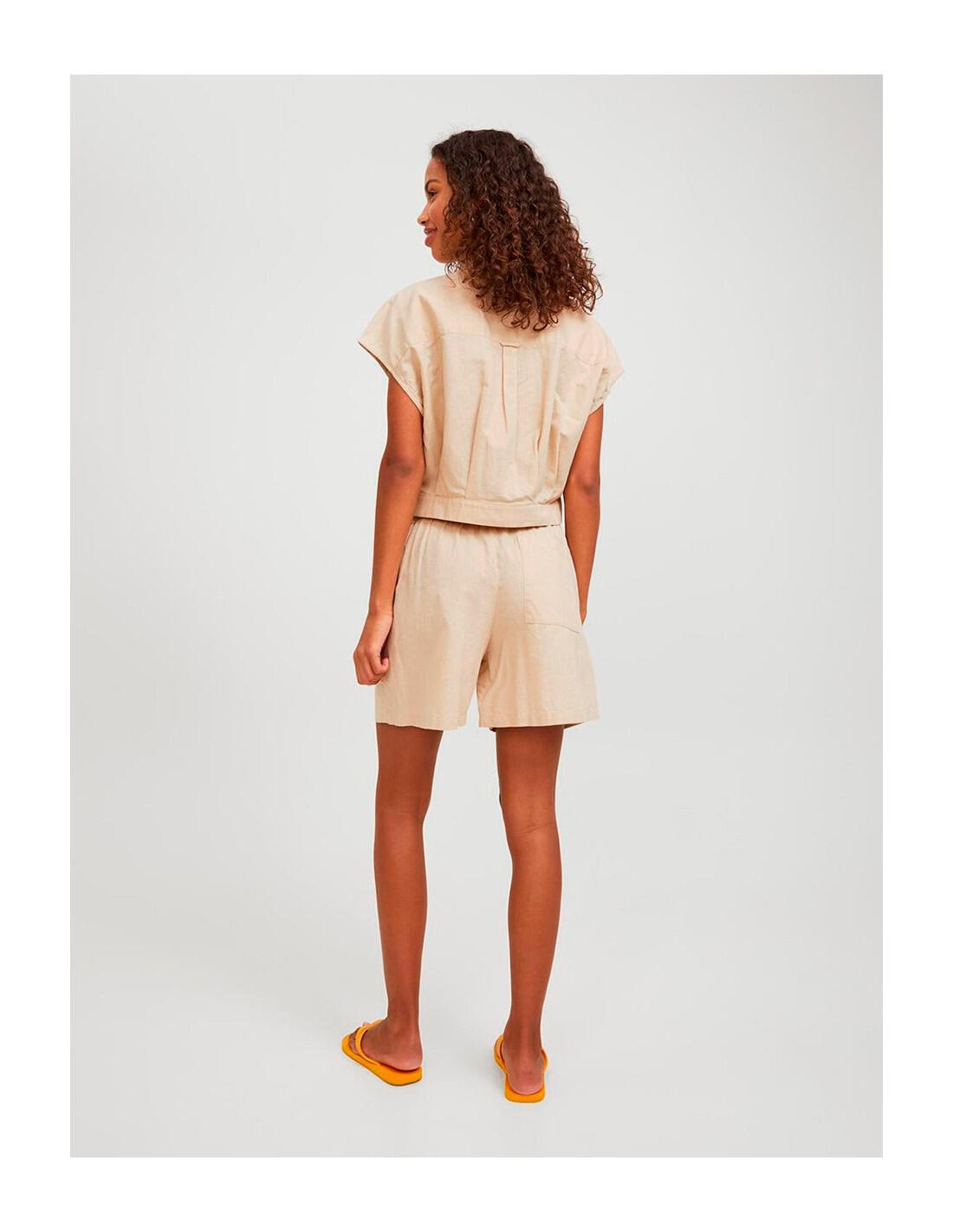 JJXX Amy Linen Blend - Bermuda 4/5