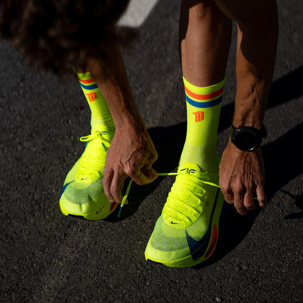 PRO YELLOW - CHAUSSETTES DE COURSE ULTRALÉGÈRES 2/6